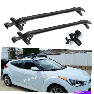 [tLA q_CFX^[[tbNNXo[NXo[וJbNoCNLA +bN For Hyundai Veloster Roof Rack Crossbars Luggage Kayak Bike Carrier +Lock