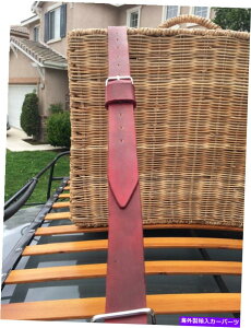 [tLA ṽ[tbNXgbv /^C_Ei1yAjBtHNX[QVW /NVbNJ[ Leather Roof Rack Straps / Tie Downs ( 1 Pair ). Volkswagen VW / Classic Cars