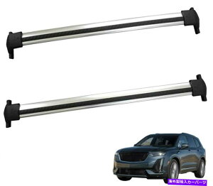 [tLA 2020N2022NɂăLfbNXT6ו[tbNgbvJ[SNXo[LAo[ For 2020-2022 Cadillac XT6 Luggage Roof Rack Top Cargo Cross Bars Carrier Bar
