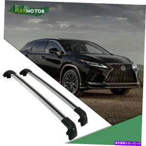 [tLA 2016-2022NTXRX350 350L 450H 450HL[tbN[ɓKĂ郍bN\ȃNXo[tBbg Lockable Cross Bar Fit for 2016-2022 Lexus RX350 350L 450h 450hL Roof Rack Rail