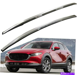 [tLA }c_̃[tbN[CX-30 CX30 2020 2021וA~jEo[ Roof Rack Rails for Mazda CX-30 CX30 2020 2021 Baggage Aluminum Bar
