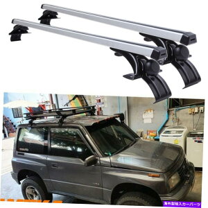 [tLA XYLB^48 "J[gbv[tbNNXo[ݕ^ƎҎ]ԃA~jE For Suzuki Vitara 48" Car Top Roof Rack Cross Bar Cargo Carrier Bicycle Aluminum