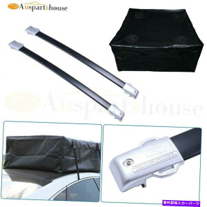 [tLA NTX̃[tobOt[tbNNXo[GX460 4.6L 2010-2021ubN Roof Rack Cross Bars With Roof Bag For Lexus GX460 4.6L 2010-2021 Black