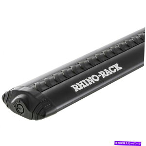 [tLA -2 RHINO-RACK VA126Bjo[TubNVO50 "Q[tbNo[v-2 QTY-2 RHINO-RACK VA126B UNIVERSAL BLACK SINGLE 50" VORTEX ROOF RACK BAR QTY-2