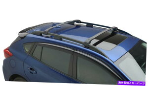 ルーフキャリア 本物のOEMスバル2018- 2021クロストレックルーフラッククロスバーセットエアロE361SFL400 Genuine OEM Subaru 2018- 2021 Crosstrek Roof Rack Cross Bar Set Aero E361SFL400