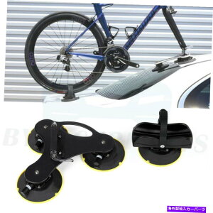 [tLA 1ZbgL[1oCN[tbNz]ԉドbNz_[LA 1 set Carry 1 Bike Roof Rack Suction Bicycle Rooftop Rack Holder Carrier
