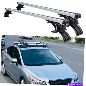 [tLA XotHX^[AEgobN48 "gbv[tbNNXo[ݕLAA~jE For Subaru Forester Outback 48" Top Roof Rack Cross Bar Cargo Carrier Aluminum