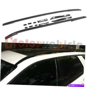 ���[�t�L�����A �����h���[�o�[�f�B�X�J�o���[�X�|�[�c�̕č���2015-2022�u���b�N���[�t���[�����b�N�A���~�j�E�� US Stock For Land Rover Discovery Sport 2015-2022 Black Roof Rail Rack Aluminum�y���s�A���i�z