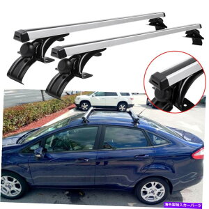 [tLA tH[htBGX^tH[JXt[WA~jE48 "gbv[tbNNXo[ݕ^ԗp For Ford Fiesta Focus Fusion Aluminum 48" Top Roof Rack Cross Bar Cargo Carrier
