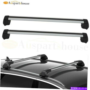 ���[�t�L�����A �����h���[�o�[�f�B�X�J�o���[3.0L 2017-2020���b�N�t���A���~�j�E���N���X�o�[�p�̃��[�t���b�N Roof Rack For Land Rover Discovery 3.0L 2017-2020 Aluminum Cross Bar With Lock�y���s�A���i�z