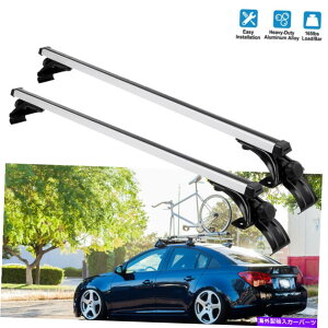 ���[�t�L�����A 48 �V�{���[�N���[�Y�C���p���p�̎Ԃ̃g�b�v���[�t���b�N�N���X�o�[�ו��ו��L�����A 48 Car Top Roof Rack Cross Bar Luggage Cargo Carrier For Chevrolet Cruze Impala�y���s�A���i�z