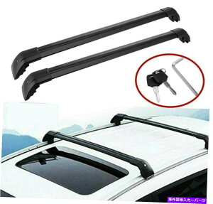 [tLA 2PCAEfBQ5 2009-2017bN\ȃ[tSbNLANXo[NXo[ɓKĂ܂ 2Pc Fit for Audi Q5 2009-2017 Lockable Roof Rail Rack Carrier Cross Bar Crossbar