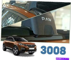 [tLA tBbgvW[3008 2016-2022[tbNNXo[ݕ^Ǝ҃ubNZbg Fits Peugeot 3008 2016-2022 Roof Rack Cross Bars Cargo Carrier Black Set
