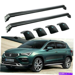 [tLA 2PCStBbgA[gJ2016-2022[t[bNNXo[NXo[LA 2Pcs Fits for Seat Ateca 2016-2022 Roof Rail Racks Cross Bars Crossbars Carrier