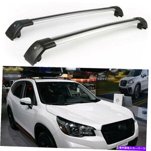 [tLA 2PCSbN\ȉ̃NXo[NXo[bNXotHX^[2019-2021̃tBbg 2Pcs Lockable roof crossbars cross bar Rack fits for Subaru Forester 2019-2021