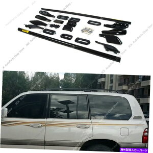 [tLA 98-07hN[U[LC100 4500̃A~jEo[[[tbNוLAC Aluminum Bars Rail Roof Rack baggage Carrier c For 98-07 Land Cruiser LC100 4500