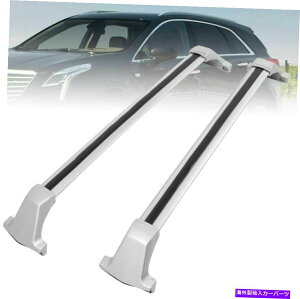 [tLA Cadillac XT5 2017-2021A~jE[t[bNNXo[NXo[ɓK2PC 2Pcs Fit for Cadillac XT5 2017-2021 Aluminum Roof Rail Rack Cross Bar Crossbars