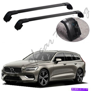 [tLA ubNNXo[NXo[[t[bNׂĂ̐VV60 2019 2020ɓKĂ܂ Black Crossbars Cross Bars Roof Rail Rack Fit for All New V60 2019 2020