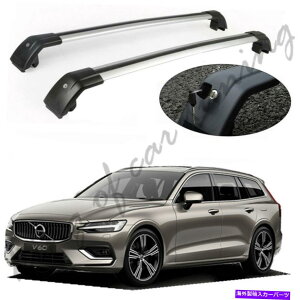 [tLA Vo[NXo[NXo[[t[bNׂĂ̐VV60 2019 2020ɓKĂ܂ Silver Crossbars Cross Bar Roof Rail Rack Fit for All New V60 2019 2020