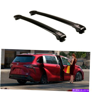 [tLA 2PCSbN\ȃ[t[bNNXo[NXo[tBbgVGiXL40 2021-2023 2Pcs Lockable Roof Rail Rack Cross bar Crossbar Fits for Sienna XL40 2021-2023