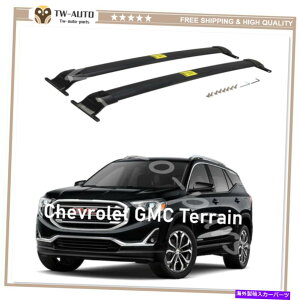 [tLA V{[GMCn`2018-2020[t[bNNXo[NXo[ɓK2PC 2Pcs Fit for Chevrolet GMC Terrain 2018-2020 Roof Rail Rack Cross Bar Crossbars