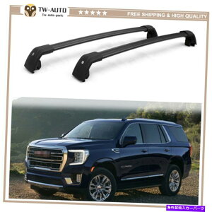 [tLA NXo[NXo[GMCɓK܂ׂĂ̐V[R2021 2022[tbN[LA Crossbar Cross bars Fits for GMC All New Yukon 2021 2022 Roof Rack Rail Carrier