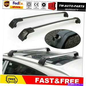 [tLA bN\ȃ[t[bNNXo[NXo[̓tHNX[QeBOA2017-2020ɓK܂ Lockable Roof Rail Rack Cross Bar Crossbar Fits for Volkswagen Tiguan 2017-2020