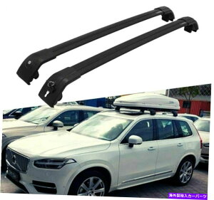 [tLA 2PCSA~jE[t[bNNXo[NXo[̓{{XC90 2016-2021ɓK܂ 2Pcs Aluminum Roof Rail Racks Cross Bars Crossbars Fits For Volvo XC90 2016-2021