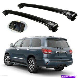 [tLA 2PCSbN\ȃ[t[bNNXo[NXo[tBbg2008-2022 SECOIA 2Pcs Lockable Roof Rail Racks Cross bar Crossbar Fits for 2008-2022 SEQUOIA