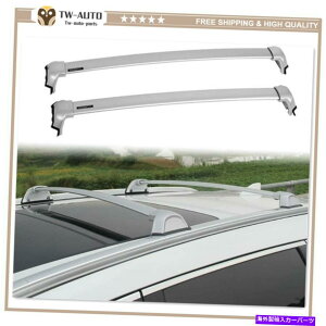 [tLA 2PCSA~jE[t[bNNXo[NXo[tBbgz_CRV CR-V 2017-2020 2Pcs Aluminum Roof Rail Rack Cross Bar Crossbar Fit for Honda CRV CR-V 2017-2020