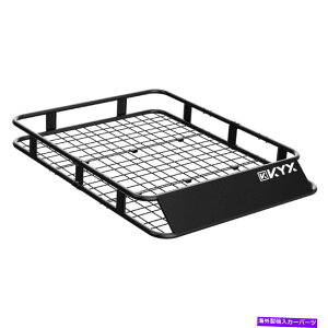 [tLA [tbNoXPbggbvוLAJ[Sz_[jo[TSUVgbNԗs Roof Rack Basket Top Luggage Carrier Cargo Holder Universal SUV Truck Car Travel