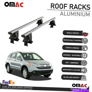 [tLA Vo[X[Ygbv[tbNNXo[וLAz_CR-V 2007-2011 Silver Smooth Top Roof Rack Cross Bar Luggage Carrier For Honda CR-V 2007-2011