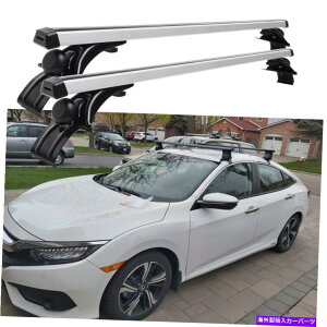 [tLA z_AR[h48 "J[gbv[tbNNXo[ݕ]ԃLAA~jE For Honda Accord 48" Car Top Roof Rack Cross Bar Cargo Bicycle Carrier Aluminum