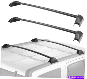 [tLA z_CRV CR-V 2002-2006A~jE[t[bNNXo[NXo[ɓK2PC 2Pcs Fit for Honda CRV CR-V 2002-2006 Aluminum Roof Rail Rack Cross Bar Crossbar