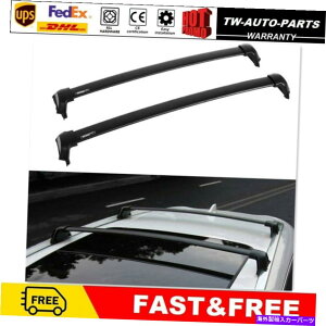 [tLA 2PCSA~jE[t[bNNXo[NXo[tBbgz_CRV CR-V 2017-2021 2Pcs Aluminum Roof Rail Rack Cross Bar Crossbar Fit for Honda CRV CR-V 2017-2021