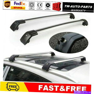 [tLA 2012-2016ɓK2PC}c_CX-5 CX5A~jE[t[bNNXo[NXo[ 2Pcs Fit for 2012-2016 Mazda CX-5 CX5 Aluminum Roof Rail Rack Cross Bar Crossbar