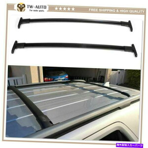 [tLA 2PCSA~jE[t[bNNXo[NXo[tBbgtH[hGNXv[[2016-2019 2Pcs Aluminum Roof Rail Rack Cross Bars Crossbar Fit For Ford Explorer 2016-2019