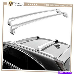 [tLA 2PCSA~jE[t[bNNXo[NXo[tBbgz_CRV CR-V 2012-2016 2Pcs Aluminum Roof Rail Rack Cross Bar Crossbar Fit for Honda CRV CR-V 2012-2016
