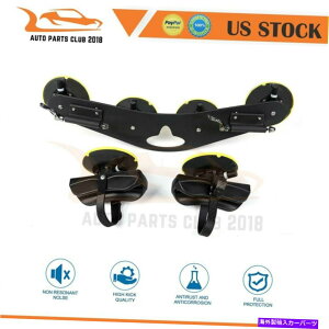 [tLA 1Zbgjo[T2oCNzJ[Sgbv[tbNNCbNCX^[VA~jE 1 set Universal 2Bike Suction Cargo top Roof Rack Quick Installation aluminum