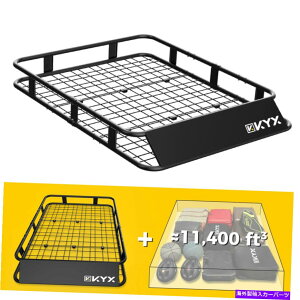 [tLA SUVוLAoXPbgz_[sp̃jo[T[tbNGNXeVJ[S Universal Roof Rack Extension Cargo for SUV Luggage Carrier Basket Holder Travel