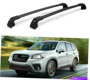 [tLA Subaru Forester 2019 2020bN\ȃ[t[bNNXo[NXo[ɂ҂ Fit for Subaru Forester 2019 2020 Lockable Roof Rail Rack Cross Bars Crossbar