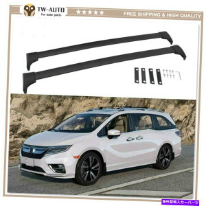 ���[�t�L�����A �z���_�I�f�b�Z�C2018-2021�A���~�j�E�����[�t���[�����b�N�N���X�o�[�N���X�o�[�ɓK���Ă��܂� Fits for Honda Odyssey 2018-2021 Aluminum Roof Rail Rack Cross Bars Crossbars