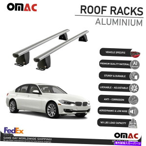 [tLA BMW 3V[YZ_2012-2018̌Œ_NXo[[tbNLA[ Fixed Point Cross Bar Roof Rack Carrier Rail For BMW 3 Series Sedan 2012-2018