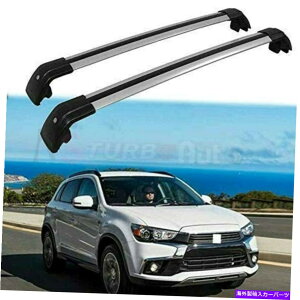 [tLA Mitsubishi ASX Outlander Sport RVR 2010-2020NXo[NXo[2PCStBbg 2Pcs Fits for Mitsubishi ASX Outlander Sport RVR 2010-2020 Cross Bars Crossbar