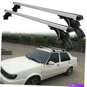 [tLA 48 "[tbNNXo[A~jEݕוVWtHNX[QWFb^1980-2008 48" Roof Rack Cross Bar Aluminum Cargo Luggage For VW Volkswagen Jetta 1980-2008