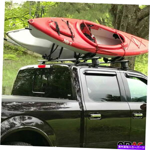[tLA JbNLAJk[{[gT[tXm[{[h[t}EgJ[NXJo[bN2PCS Kayak Carrier Canoe Boat Surf Snowboard Roof Mount Car Cross J-Bar Rack 2Pcs