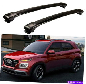 [tLA 2PCSbN\ȉ̃NXo[NXo[bNq_C2020 2021 2022ɓKĂ܂ 2Pcs Lockable roof crossbars cross bar Rack fit for Hyundai Venue 2020 2021 2022
