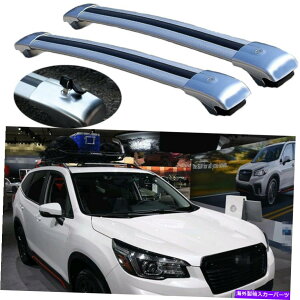 [tLA 2PCSbN\ȉ̃NXo[NXo[bNXotHX^[2019-2021̃tBbg 2Pcs Lockable roof crossbars cross bar Rack fits for Subaru Forester 2019-2021