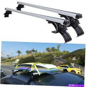 [tLA V{[Cp}uN[YA~jE48 "gbv[tbNNXo[ݕ^Ǝ For Chevy Impala Malibu Cruze Aluminum 48" Top Roof Rack Cross Bar Cargo Carrier