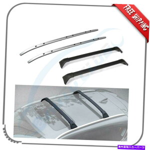 [tLA 4PC FIT 2017-2019 Mazda CX-5 CX5[tbNTCh[NXo[ZbgA~jEo[ 4Pc Fit 2017-2019 Mazda CX-5 CX5 Roof Rack Side Rails Cross Bar Set Aluminum Bar